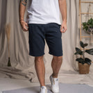 Vebo - Chino-Shorts aus Tencel, Navy