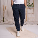 Vabiolo - Chino aus Biobaumwolle, Navy