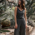 Velicity - Jumpsuit aus Tencel-Mix, Tannengrün
