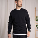 Vritz - Regular Fit Sweater aus Biobaumwolle, Schwarz