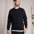 Vritz - Regular Fit Sweater aus Biobaumwolle, Schwarz