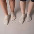 2er Pack Sav - Sneaker Socken aus Biobaumwoll-Mix, Beige