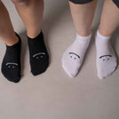 2er Pack Sav - Sneaker Socken aus Biobaumwoll-Mix, Gemischt S/W
