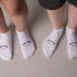2er Pack Sav - Sneaker Socken aus Biobaumwoll-Mix, Weiß
