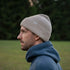 Avriel - Fisherman Beanie aus Biobaumwolle, Beige