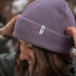 Avriel - Fisherman Beanie aus Biobaumwolle, Lila