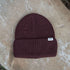 Avriel - Fisherman Beanie aus Biobaumwolle, Weinrot