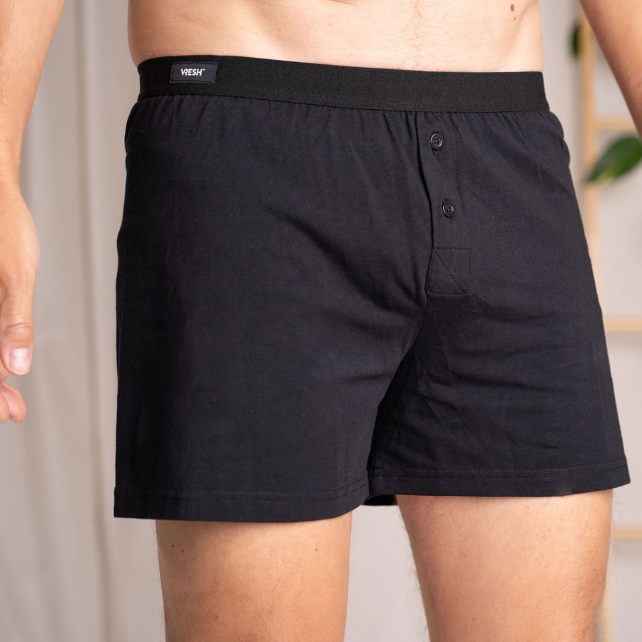 Levi - Boxershorts aus Biobaumwolle, Schwarz