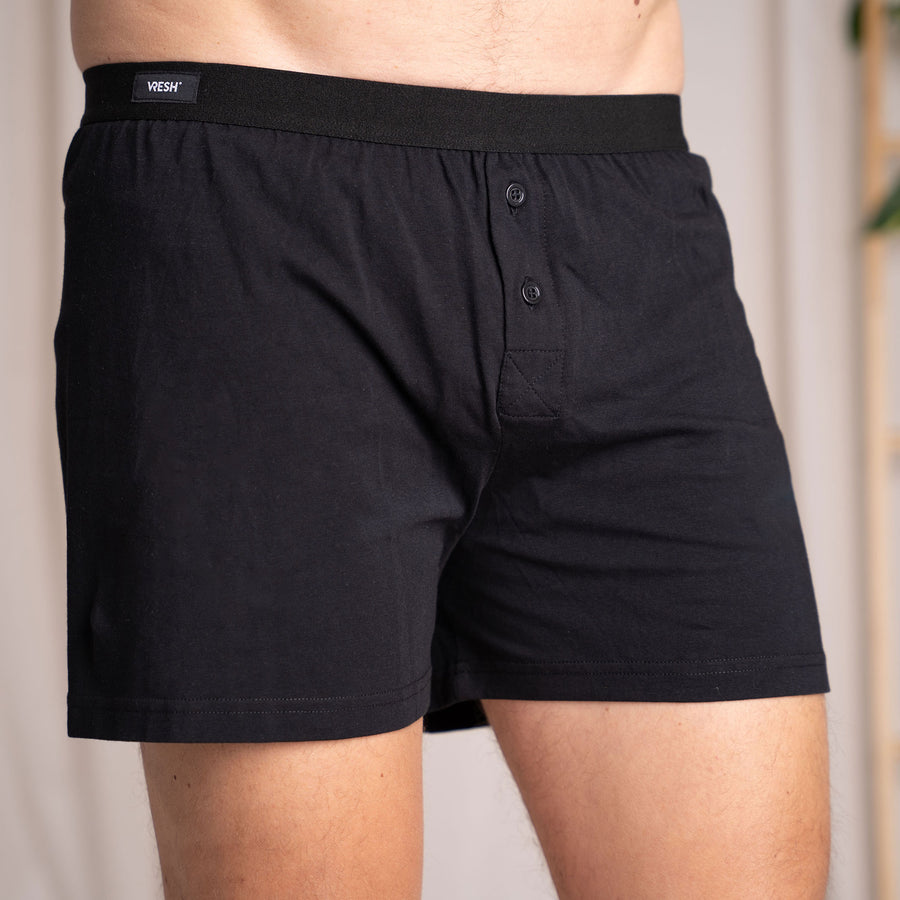 Levi - Boxershorts aus Biobaumwolle, Schwarz