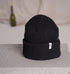 Avriel - Fisherman Beanie aus Biobaumwolle, Schwarz