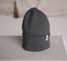 Veo - Classy Beanie aus Biobaumwolle, Tannengrün