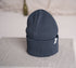 Veo - Classy Beanie aus Biobaumwolle, Blueberry