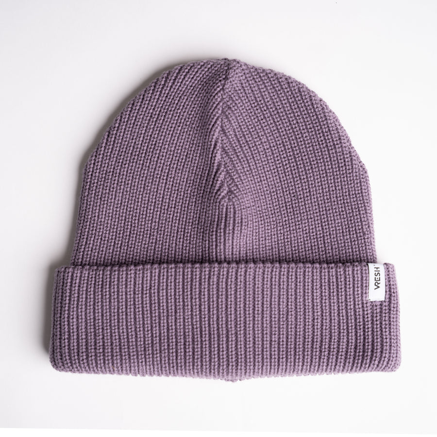 Avriel - Fisherman Beanie aus Biobaumwolle, Lila