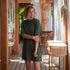 Eliv - T-Shirt Kleid mit TENCEL™ Modal, Moosgrün