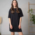 Eliv - T-Shirt Kleid mit TENCEL™ Modal, Schwarz