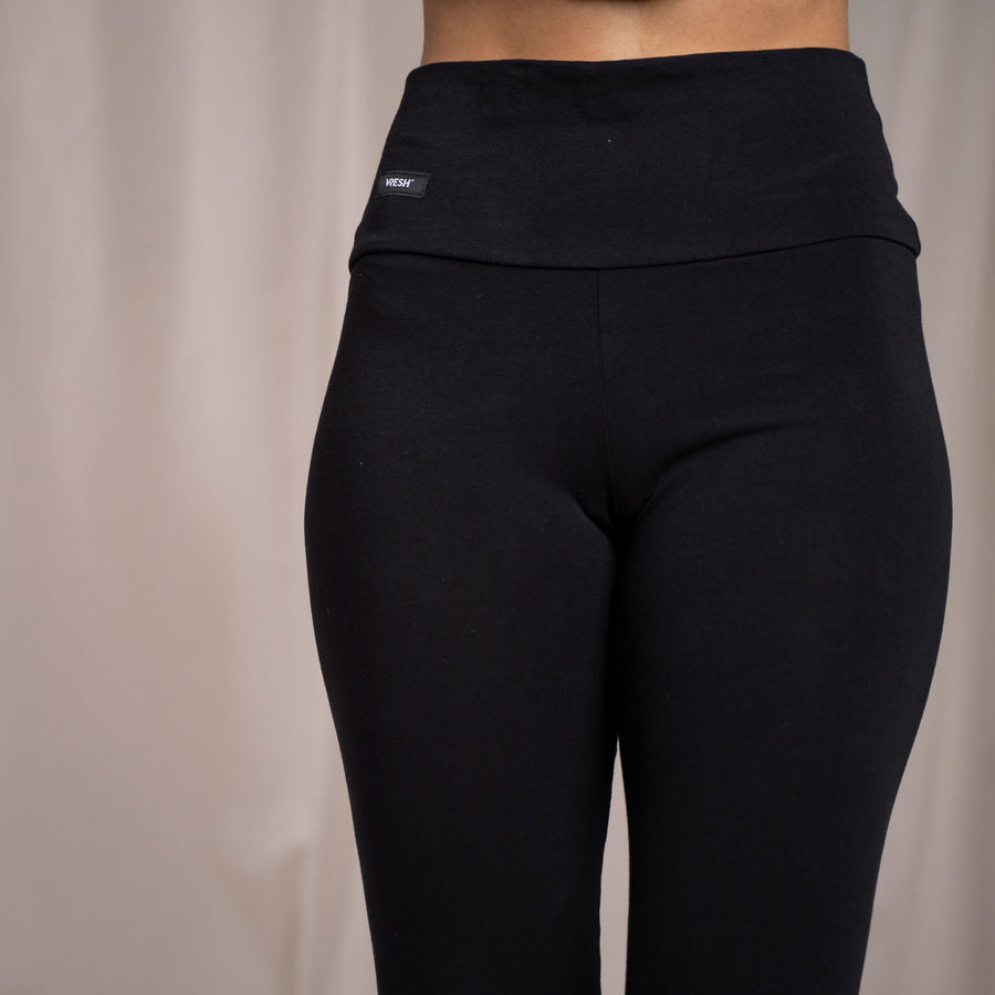 Ivy, Leggins aus Biobaumwolle, Schwarz