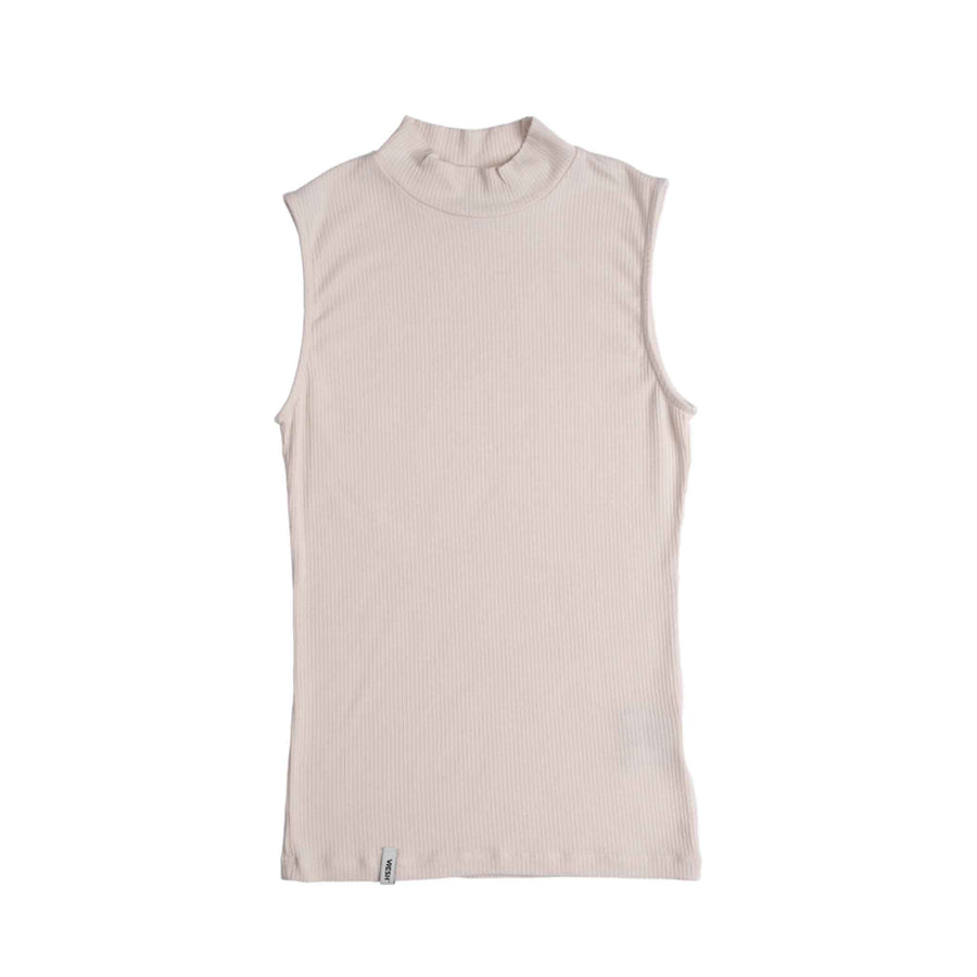 Ovelia - Neck-Top aus Bambus, Ecru