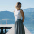 Svenja - Trägertop aus TENCEL™ Lyocell, Weiß