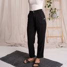Vabia - Slacks aus Tencel, Schwarz