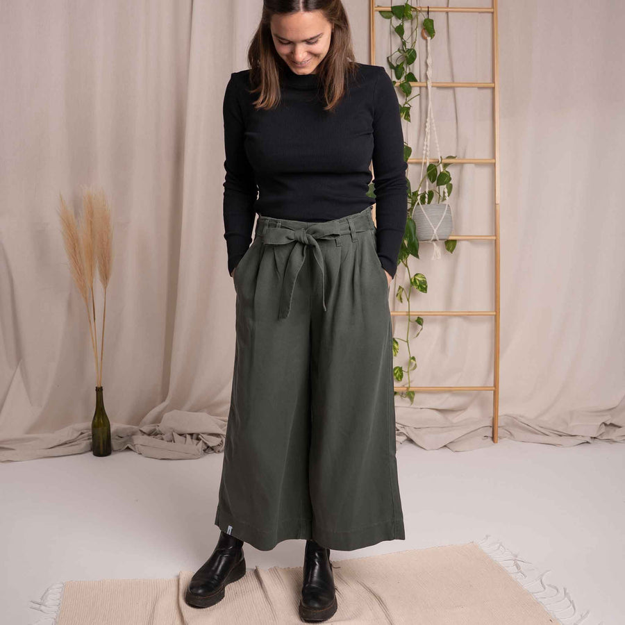 Vabiola - Culotte aus Tencel, Waldgrün
