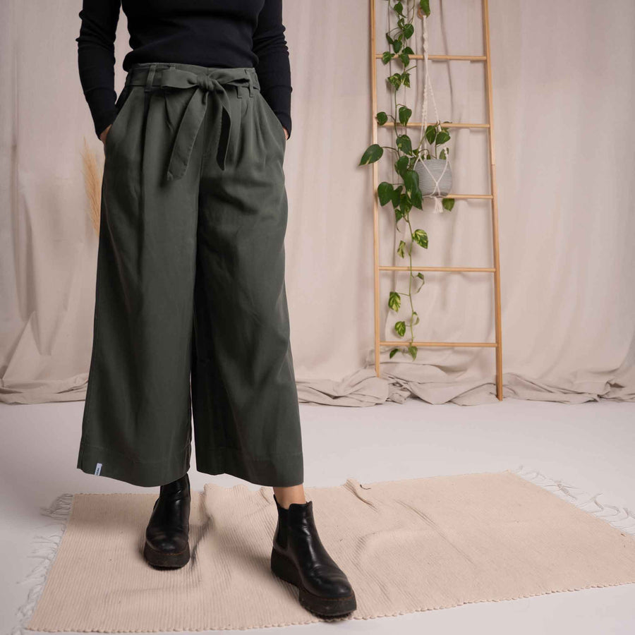 Vabiola - Culotte aus Tencel, Waldgrün