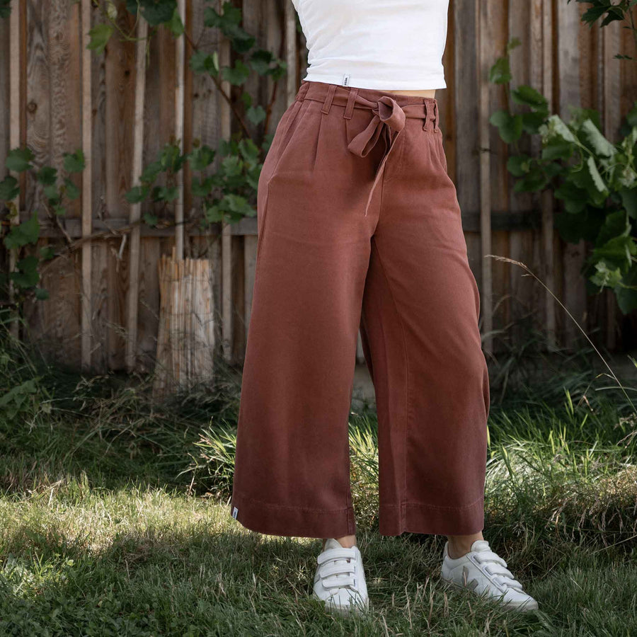 Vabiola - Culotte aus Tencel, Rotbraun