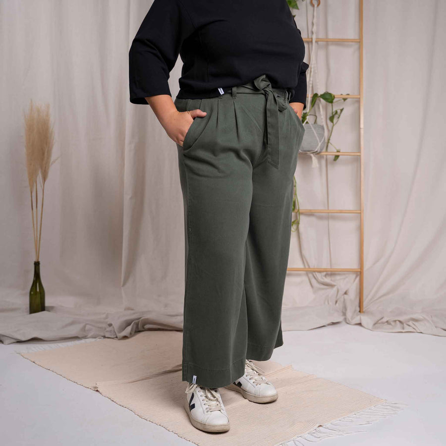 Vabiola - Culotte aus Tencel, Waldgrün