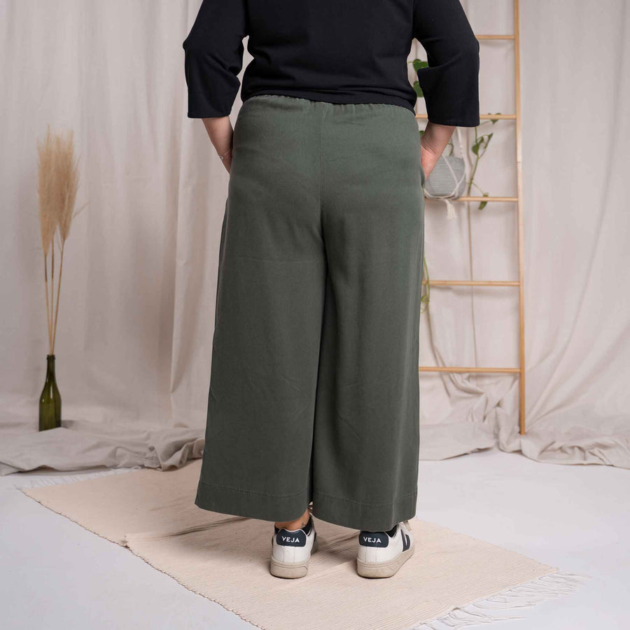 Vabiola - Culotte aus Tencel, Waldgrün