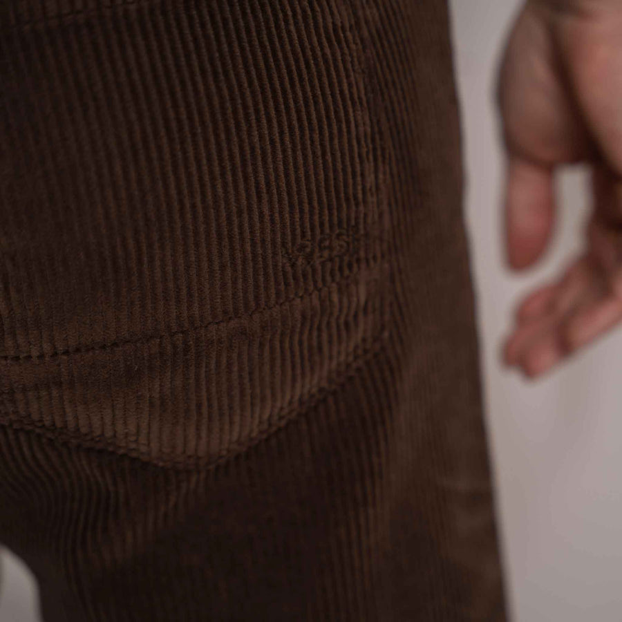 Vabius - Cordhose aus Biobaumwolle, Braun