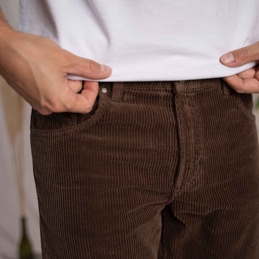 Vabius - Cordhose aus Biobaumwolle, Braun