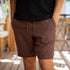 Vabsi - Shorts aus TENCEL™ Lyocell, Kastanie