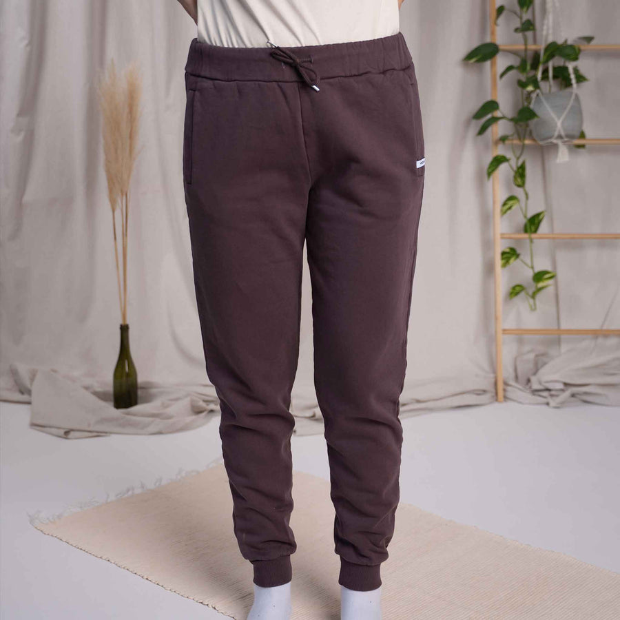 Vae - Sweatpants aus Biobaumwolle, Pflaume
