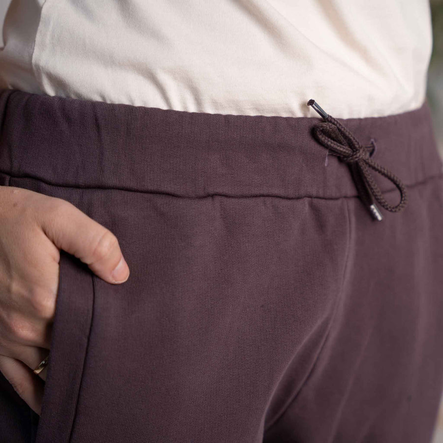 Vae - Sweatpants aus Biobaumwolle, Pflaume