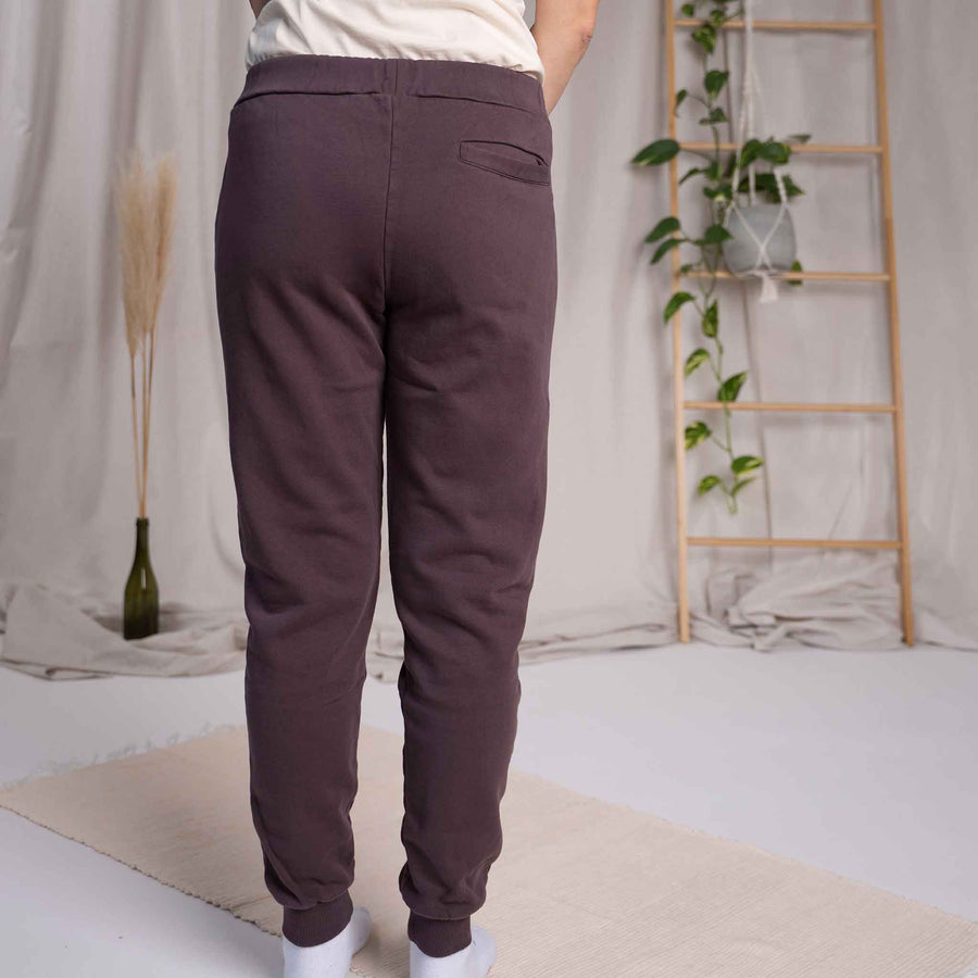 Vae - Sweatpants aus Biobaumwolle, Pflaume
