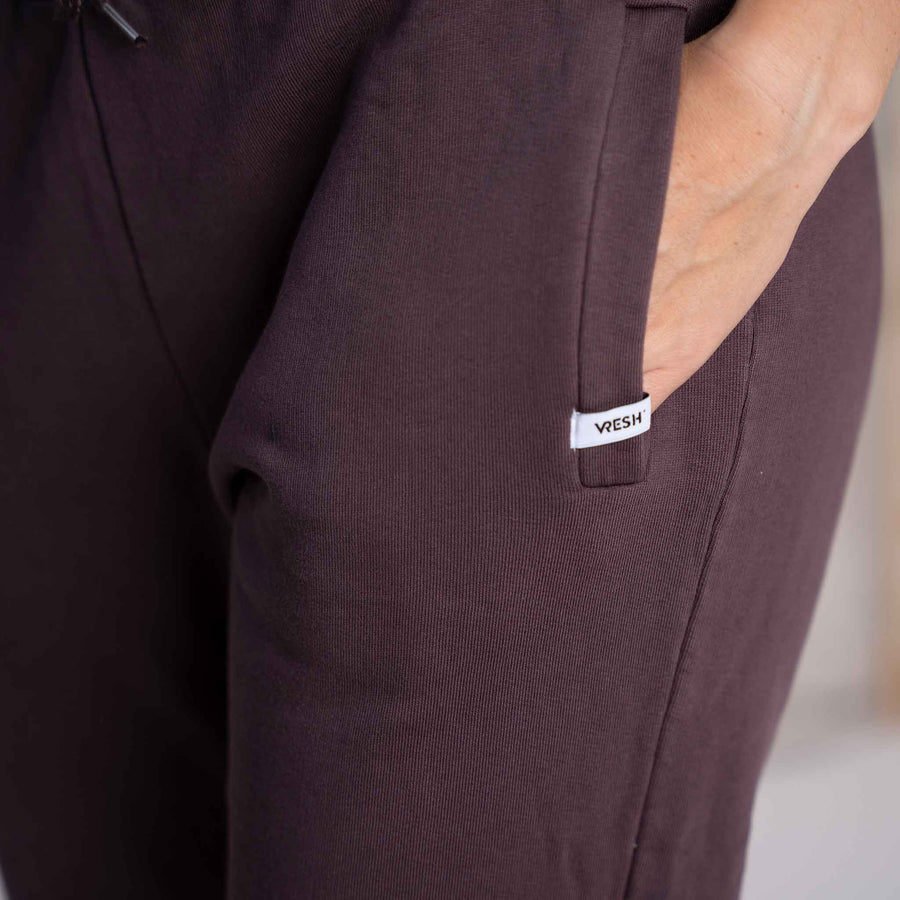 Vae - Sweatpants aus Biobaumwolle, Pflaume