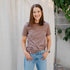 Vanny - T-Shirt aus Biobaumwolle, Taupe