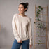 Vantasia - Oversized Longsleeve aus Biobaumwolle, Ecru
