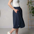 Velipa - Midi Rock mit TENCEL™ Lyocell, Blueberry