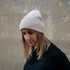 Veo - Classy Beanie aus Biobaumwolle, Beige
