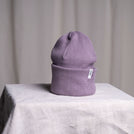 Veo - Classy Beanie aus Biobaumwolle, Lila