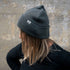 Veo - Classy Beanie aus Biobaumwolle, Tannengrün