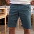 Verdinand - Chino-Shorts aus Biobaumwolle, Petrol