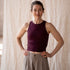 Viona - Crop Top mit TENCEL™ Modal, Traube