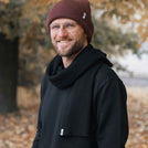 Vivi - Schal aus Biobaumwolle, Schwarz