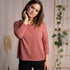Vleur - 3/4 Longsleeve aus Biobaumwoll-Mix, Hibiskus