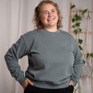 Vrancesca - Sweater aus Biobaumwolle, Balsamgrün