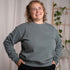 Vrancesca - Sweater aus Biobaumwolle, Balsamgrün