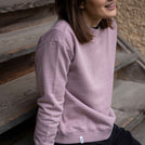 Vrancesca - Sweater aus Biobaumwolle, Flieder
