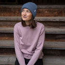 Vrancesca - Sweater aus Biobaumwolle, Flieder