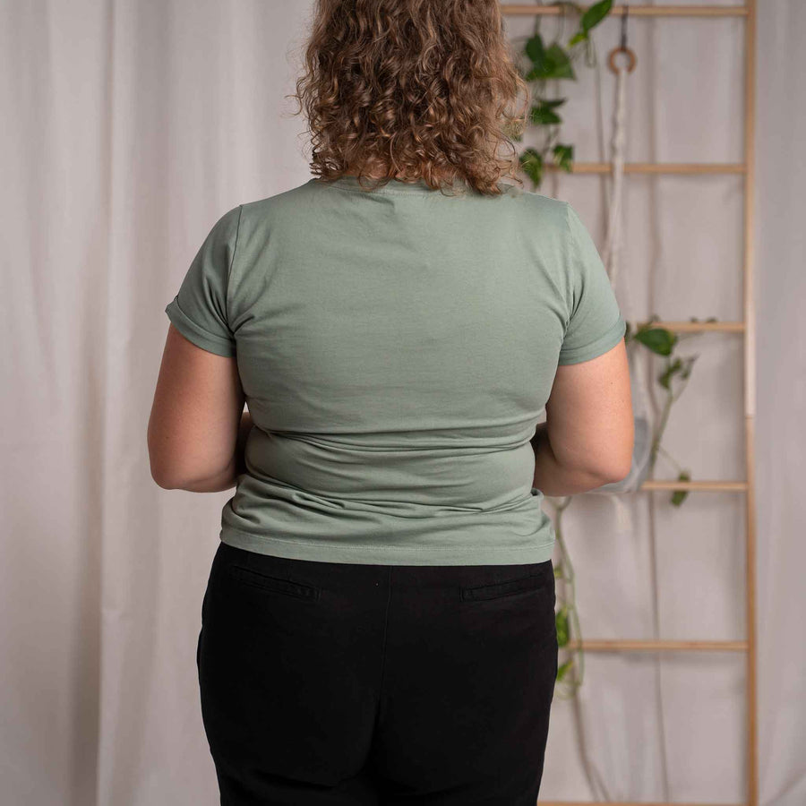 Vranka - T-Shirt aus Biobaumwolle, Hellgrün